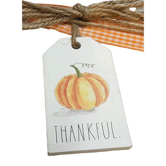 Rae Dunn Fall HARVEST BLESSINGS Stacked Books Decor - Picture 5 of 6